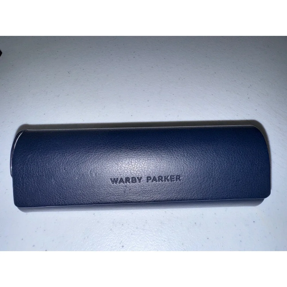 Warby Parker York 2223 Polished Rose Gold Aviator Eyeglasses with Case 53-15-145